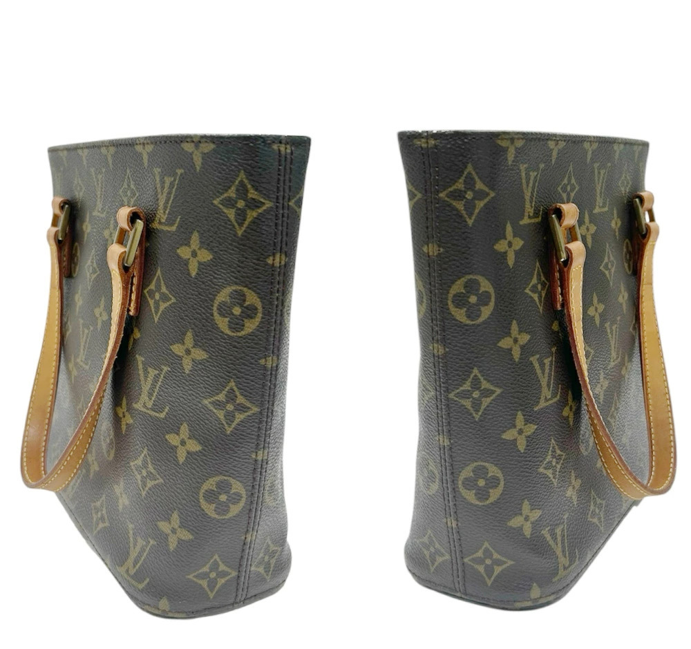 Louis Vuitton Monogram Brown Handbag Vavin Canvas